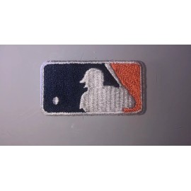 Lot of Two (2) Detroit Tigers Baseball Iron On Logo Jersey Patch 1.75 X 1”