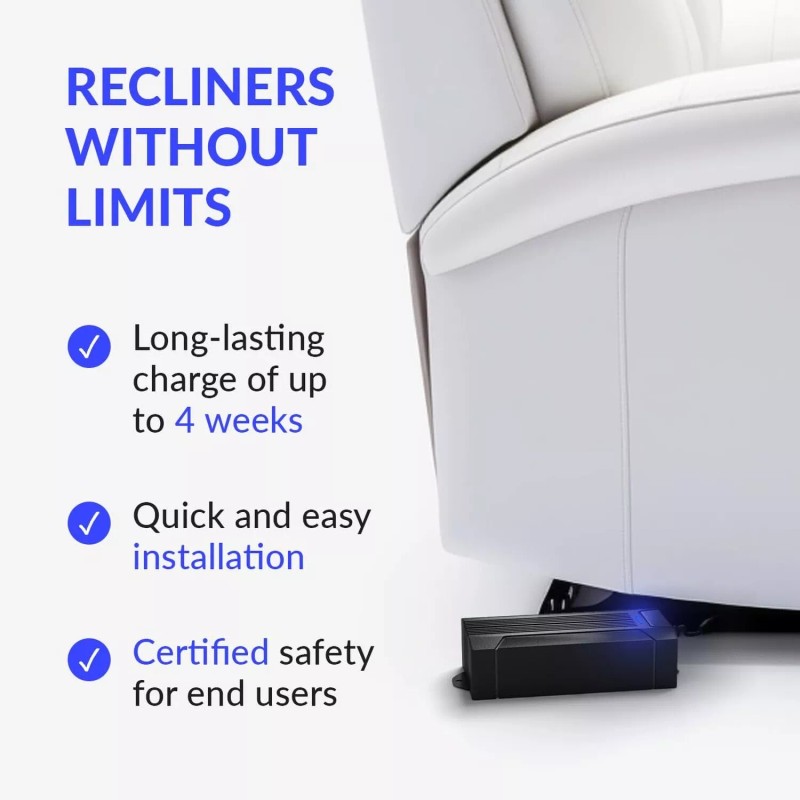Lavolta Battery Pack for Reclining Furniture - Rechargeable Recliner Battery