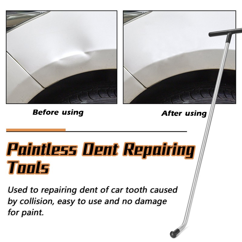 Dent Removal Rod Crowbars Car Body Paintless Dent Repairs Tool
