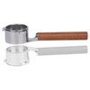 CAPFEI Bottomless Portafilter 54 mm Flat Sitting Compatible with Sage/Breville