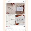 WeddingGiftsWedding 6 Pieces Bridesmaid Cards with Envelopes, 4 Pieces To