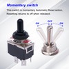 weideer Momentary Reverse Polarity Switch 12V 30A Motor Control RV