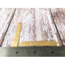 Long Brass Bar Dangle Earrings