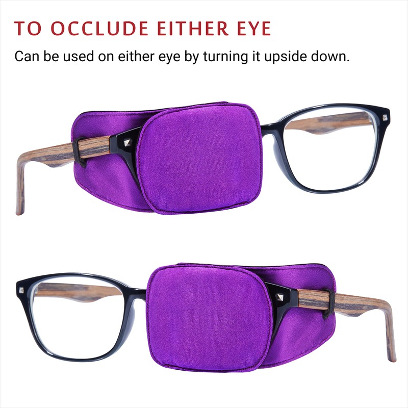 Astropic Silk Eye Patch for Adults Kids Glasses to Cover