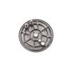 MZA Rear Brake Plate Natural with Hole for Brake Contact