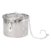 Seasoning Strainer with Hanging Chain Stainless Steel Tea Balls Filter