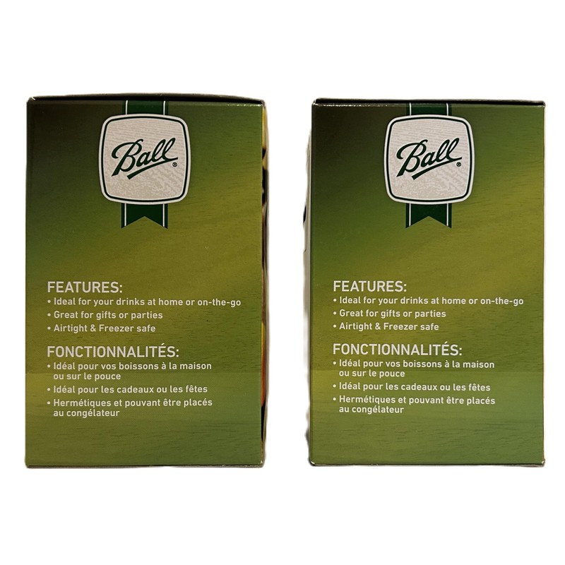 Ball Leak-Proof Plastic Lids for Glass Mason Jars, Used for