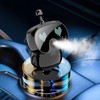 Lanxuan Aromatherapy, Smart Cute Robot Car Air Freshener, Fine Spray/Fillable/Four-Gear