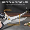 ECO-WILL Heavy Duty Kitchen Poultry Shears with 2 Springs, Non-Slip