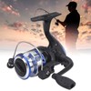 Left/Right Interchangeable Spinning Reel 2 Bearings 5.2:1 Gear Ratio Fishing