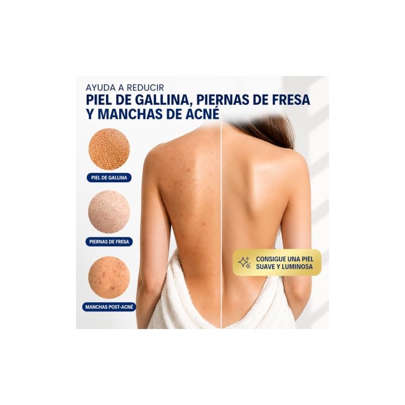 4PCS Zenbody Toalla Exfoliante Japonesa, Doble Cara con 4 Ganchos