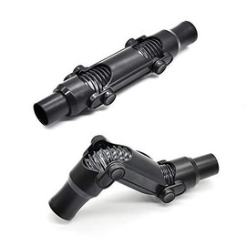 EZ SPARES Vacuum Cleaner Attachment,Multi-Angle Locking Brush with Angle Fixer, High-Reach Dusting Tool for Ceiling Fans, Vents, High Places & Tight Spots, Compatible with Most Brands,Adapter Included