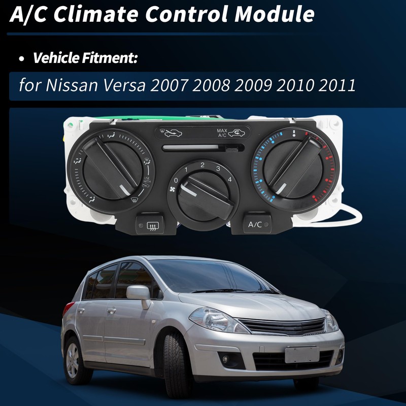 SWITCHRISE A/C Heater Climate Control Module for Nissan Versa 2007