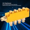Oil Distributor Valve, Oil Distributor 4-Way (1 Inlet 4 Outlet),