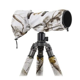 LensCoat LCRSLSN Raincoat RS for Camera and Lens, Large (Realtree AP Snow)