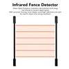 Safety Light Curtain Infrared Light Screen Sensor Safety Grating Variable