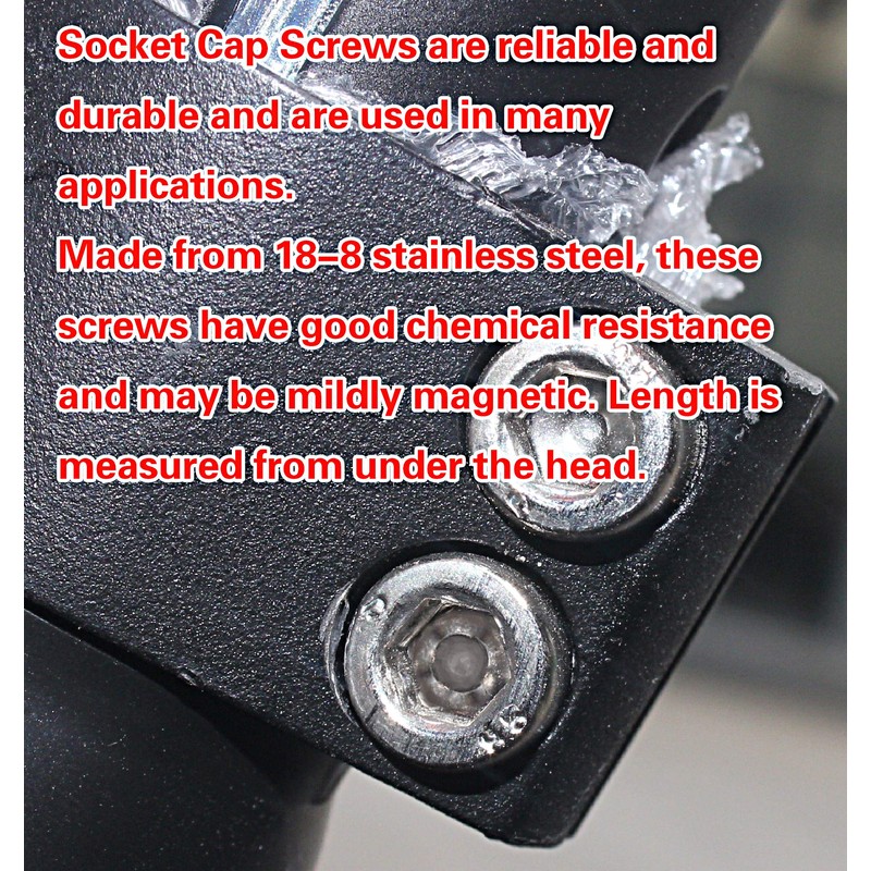 Fullerkreg m3 x 8mm Socket Head Cap Screws, Allen Socket