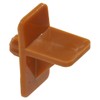 The Hillman Group 52065 1/4-Inch Square Shelf Pin-Tan Plastic ,