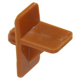 The Hillman Group 52065 1/4-Inch Square Shelf Pin-Tan Plastic , 15-Pack , Beige