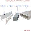 9x3 Airbrick Cover Ducting Cowl - White Exclusive to i-sells
