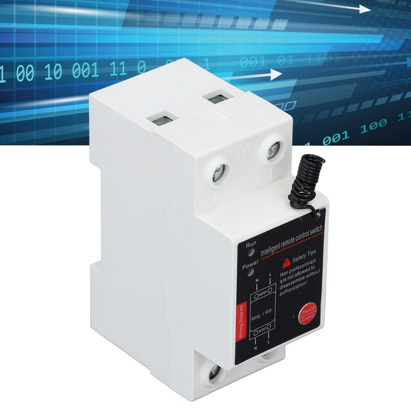 Remote Control Switch 1KM Range Single Phase Intelligent Power Switch