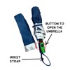 Windproof/Wind Resistant Travel Umbrella–Strong, compact, automatic, light, portable, folding-offers UV