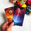Time Oracle Cards Deck, Cosmic Timing Oracle Cards, Oracle Cards