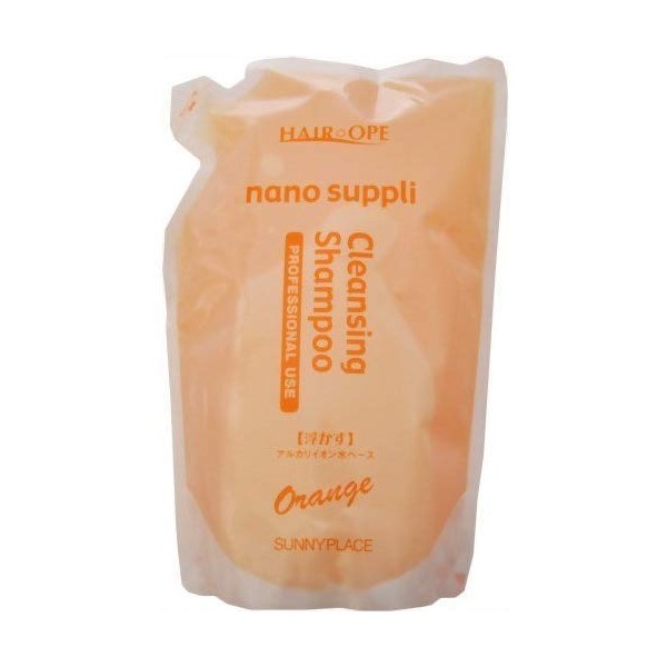 SUNNYPLACE HAIR OPE nano suppli Cleansing Shampoo 800ml Refill Orange
