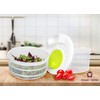 Plastic Large Salad Spinner Leaf Dryer Lettuce Veg Drainer Dressing