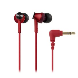 Audio-Technica ATH-CK350M RD In-Ear Headphones, Red