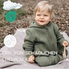 MIRARI Kids ® Fleece Baby Jumpsuit Made of 100% Merino