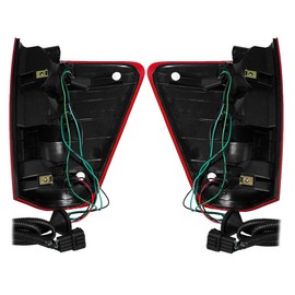 EPIC LIGHTING Halogen Replacement Spec Tail Lights w/o Utility Bed Compartment Compatible with NISSAN 04-15 TITAN [ NI2800161 NI2801161 265557S227 26550ZH225 ] Pair