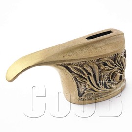 CooB Metal Knife Finger Guard Bolster. Awesome Solid Bronze Knife Supplier Accessories for Custom Knives Handle Making (Guard-10)