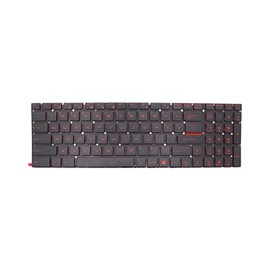 New Keyboard for MSI GF75 Thin 9SD 9SC 9SE 8RC 8RD 8RCS MS-17F1 MS-17F3 MS-17F2 GL62M 7RC 7RD 7RDX 7RE 7REX GL62MVR 7RFX GL62VR GL72M GL72VR GL63 GL73 MS-16J9 MS-16P7 GV62 GV62VR GV72 Red Backlit US