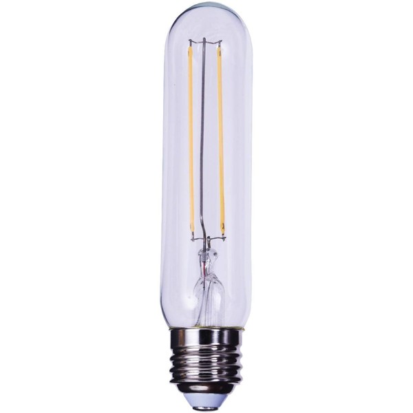 Goodlite G-19751-A, Cool White 4100k G-19751 Edison LED 4.5 W Bulb E26 Base T10 Shape 60 W Equivalend 500 Lumens Filement, Dimmable