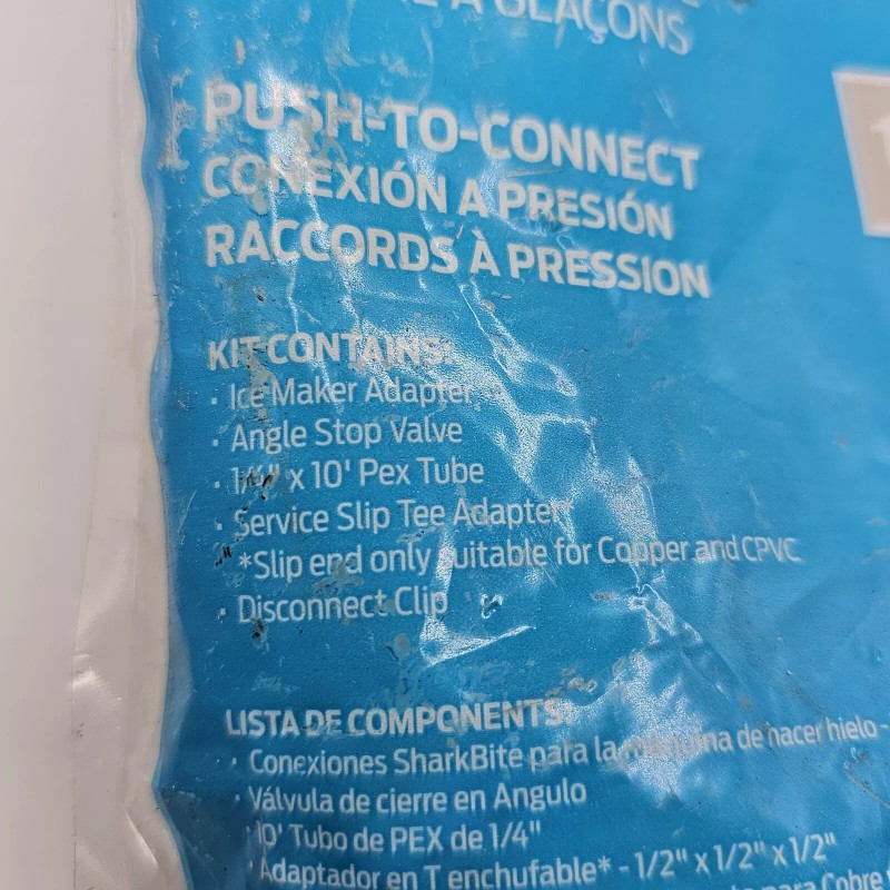 SharkBite Ice Maker Connection Kit Sharkbite 25024 Compatible With PEX