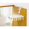 Ohe HB Laundry Drying Hanger, Dries Smaller Items, White, 24