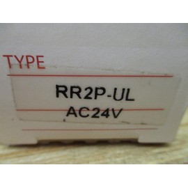 IDEC RR2P-ULAC24V POWER RELAY, DPDT CONTACT, INDUSTRIAL 10 AMP RELAY, INDICATOR LIGHT, HP RATED for SMALL MOTORS and SOLENOIDS, 24 VAC COIL VOLTAGE, 8 PIN TERMINAL, RUGGED