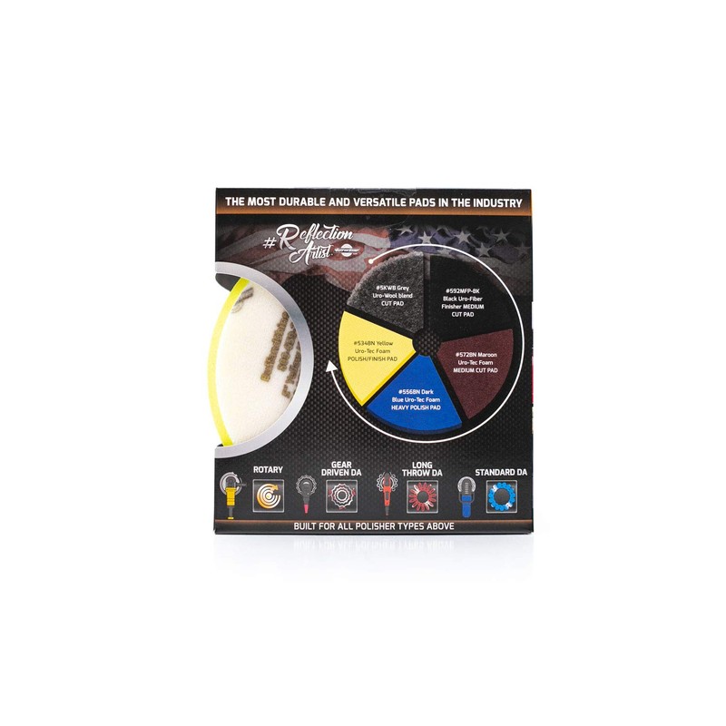 The Rag Company - Buff and Shine Reflection Artist Complete