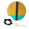 TEHAUX 2pcs Sponge Insulation Covers for Pipes Water Insulation Tubing