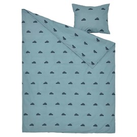 IKEA BARNDRÖM Duvet Cover and Pillowcase, 150x200/50x60 cm, car Pattern/Blue