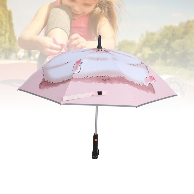 Portable Umbrella with Fan Reflective UPF 50+ Sun and Rain