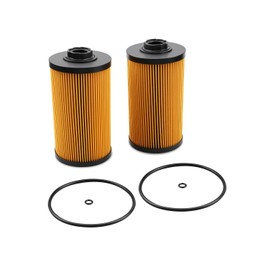 Fuel Filter Fit for Isuzu 4LE2T 4LE2X engine Replace 8982402790 5200017728 WF10109 PF46056 High Performance Fuel Filter with Gasket 2 Pcs