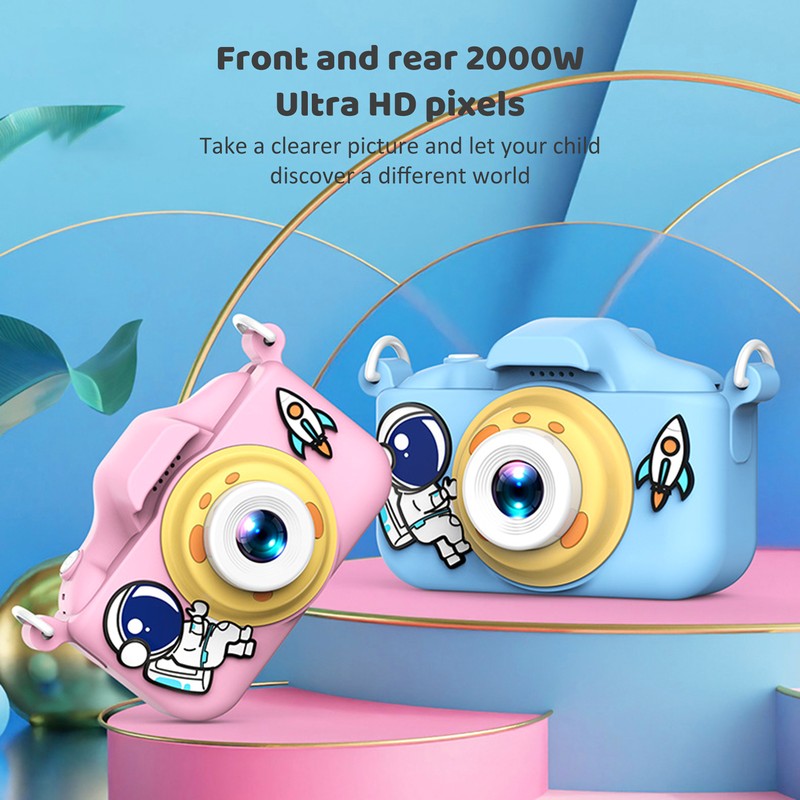 Andoer Cartoon Kids Camera Kids Digital Camera for Boys And