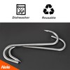 Alele 10" Meat Hook, 10mm Heavy Duty Stainless Steel Butcher