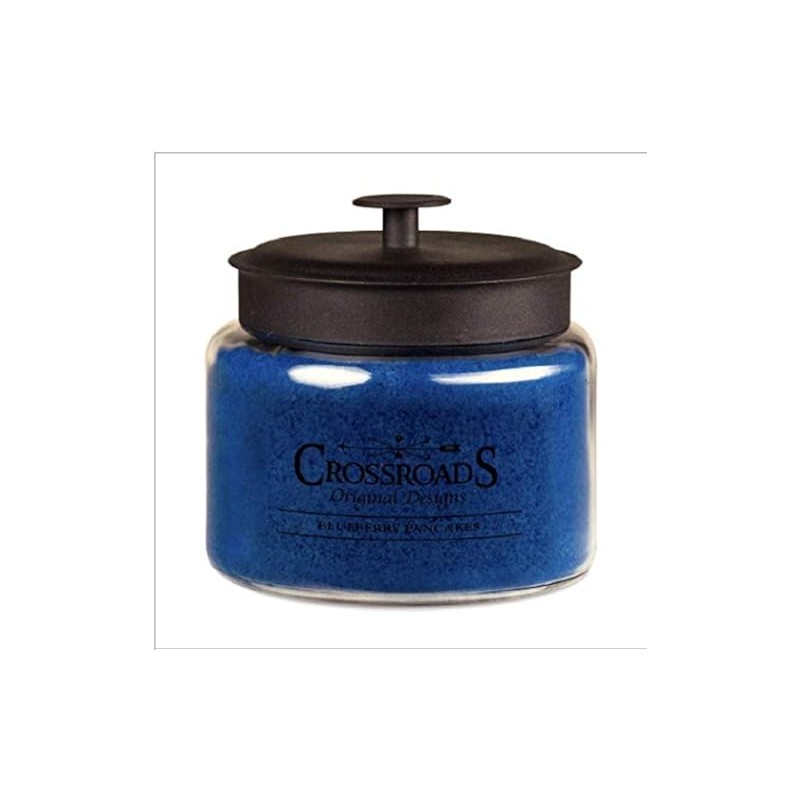 Crossroads Blueberry Pancakes 48 oz. Jar Candle, Blue (BP48)
