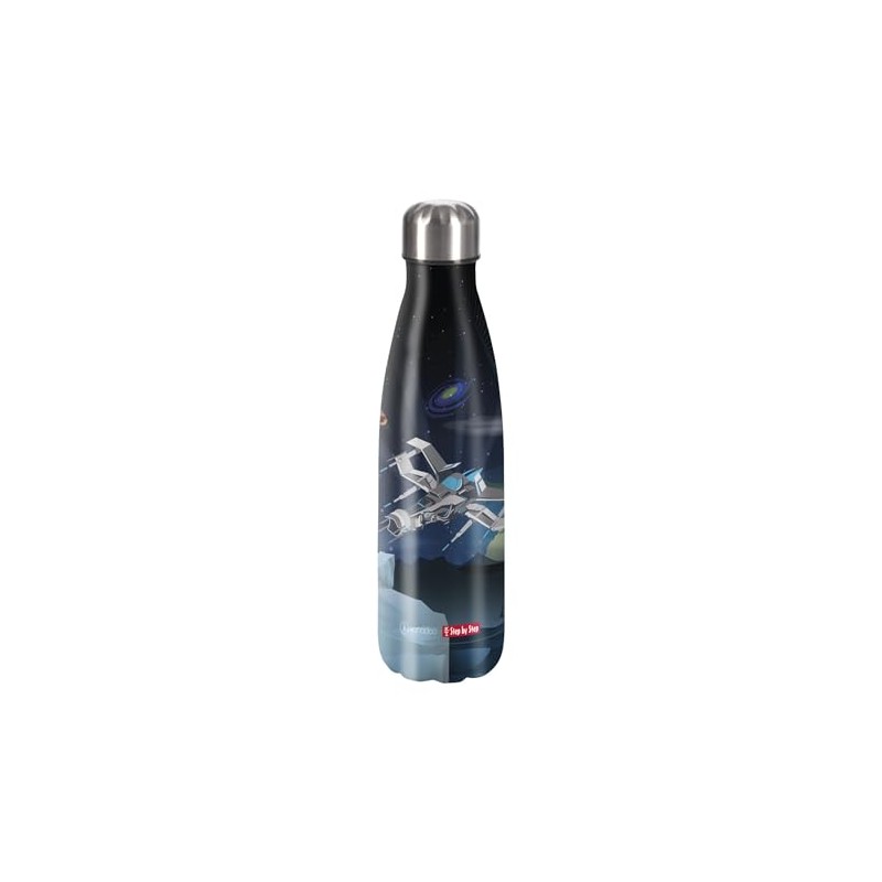 Step by Step Starship Sirius Insulated Stainless Steel Drinking Bottle