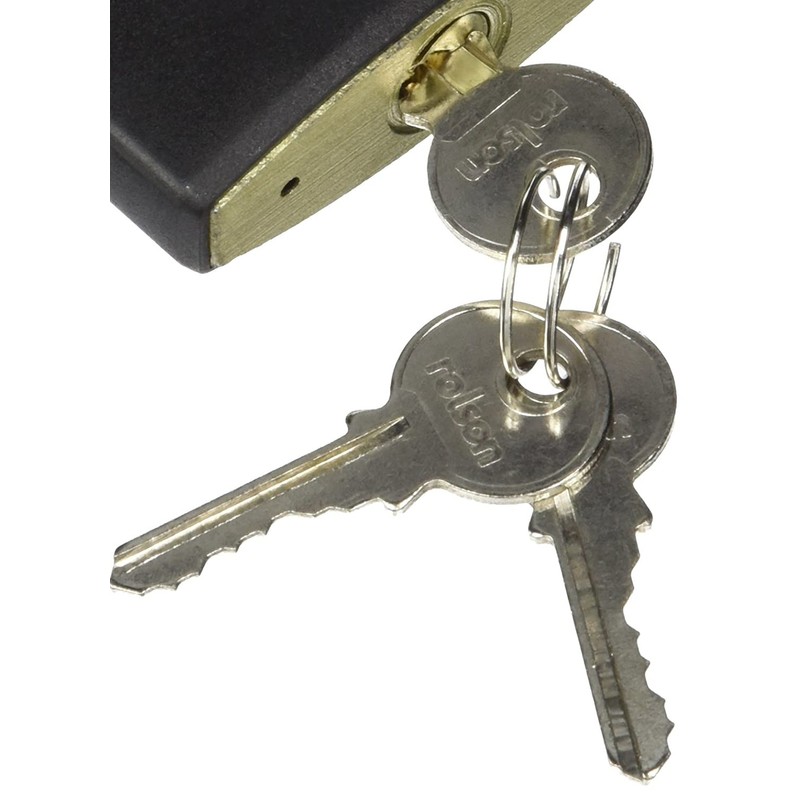 Rolson 66409 60 mm Black Iron Padlock
