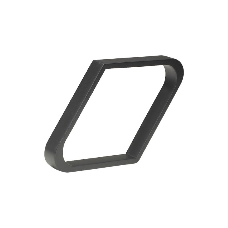 Pro Series TR9-BK Doweled Wooden Billiard Ball 9-Ball Diamond Rack,