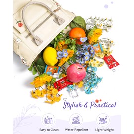 GLORIEROO Deluxe Large Insulated Lunch Bag Box Women - Leakproof Waterproof Cooler with Multi Pockets Removable Strap for Work Picnic - Teacher Mothers Day Christmas Birthday Gifts